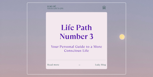 🌙 Personal Year 3 – a year of development and joy. Enjoy life!