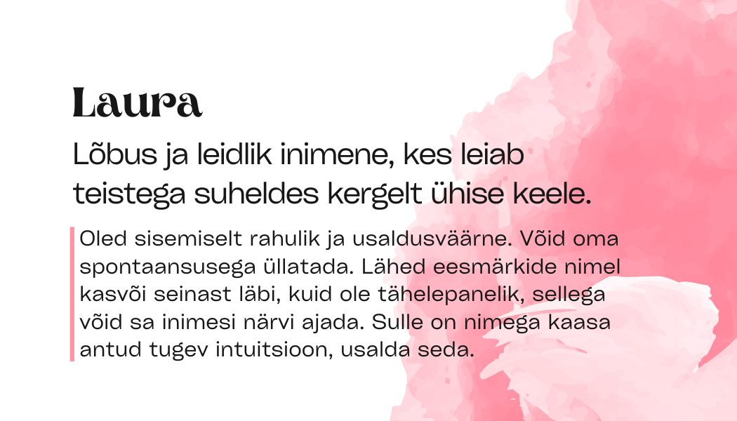 Name power card (digital)